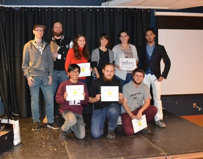 Gaminède, first prize at the WonderJam A2019